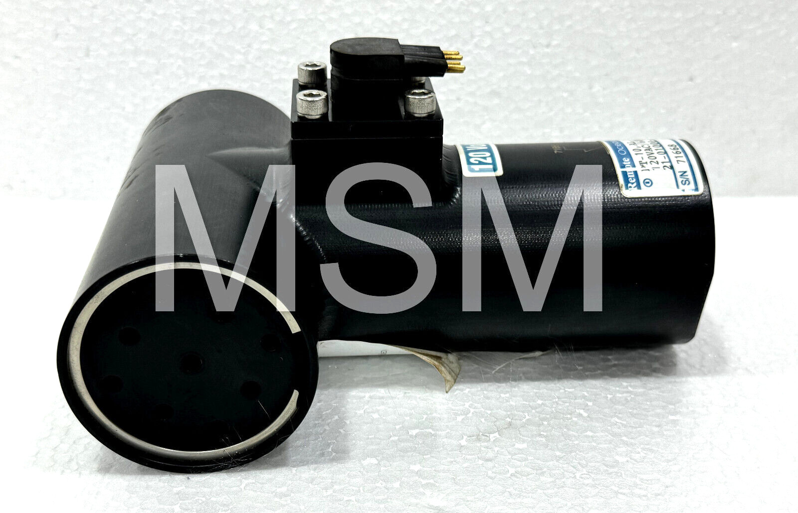 REMOTE OCEAN SYSTEMS Model PT-10,AL,OIL 120VAC/60HZ 21-01000-01 REV.K