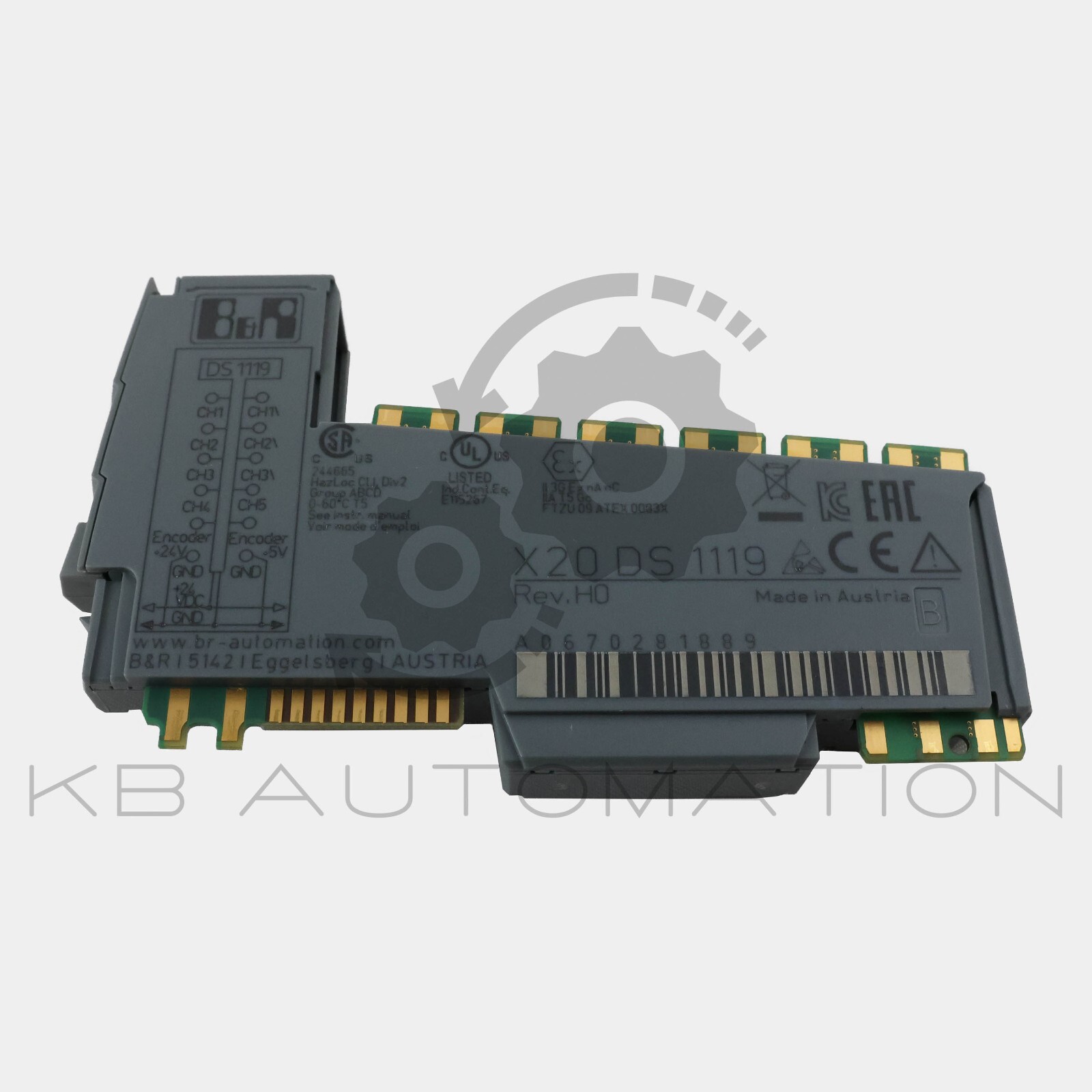 X20DS1119 B&R Automation X20 System multifunction digital signal processor
