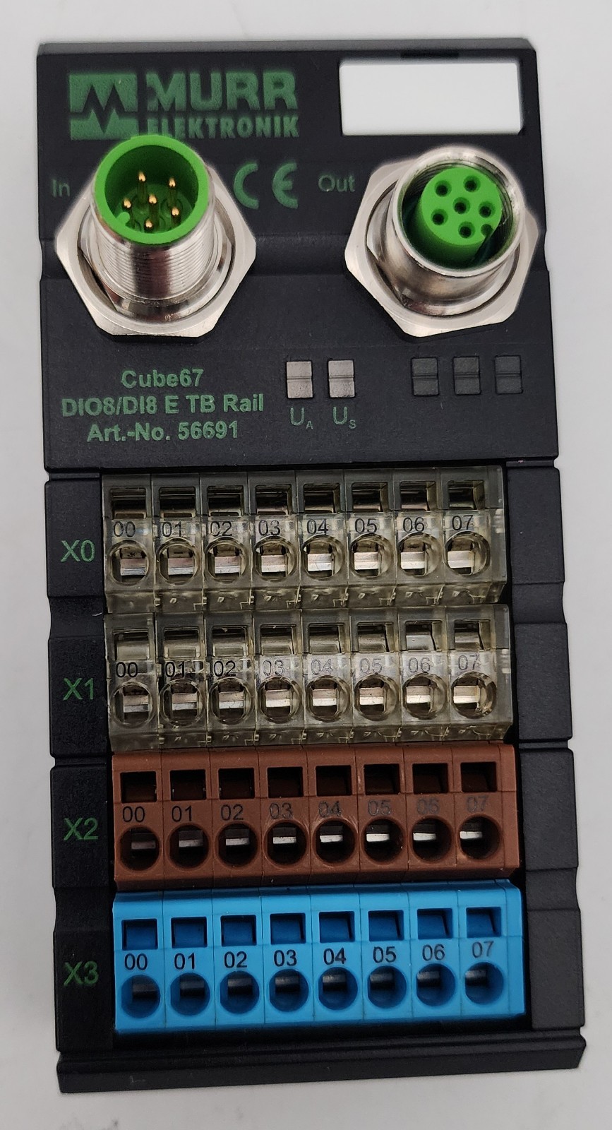 MURR 56691 TERMINAL MODULE CUBE 67 IP67 8 DIGITAL INPUTS *NDA AVAILABLE*