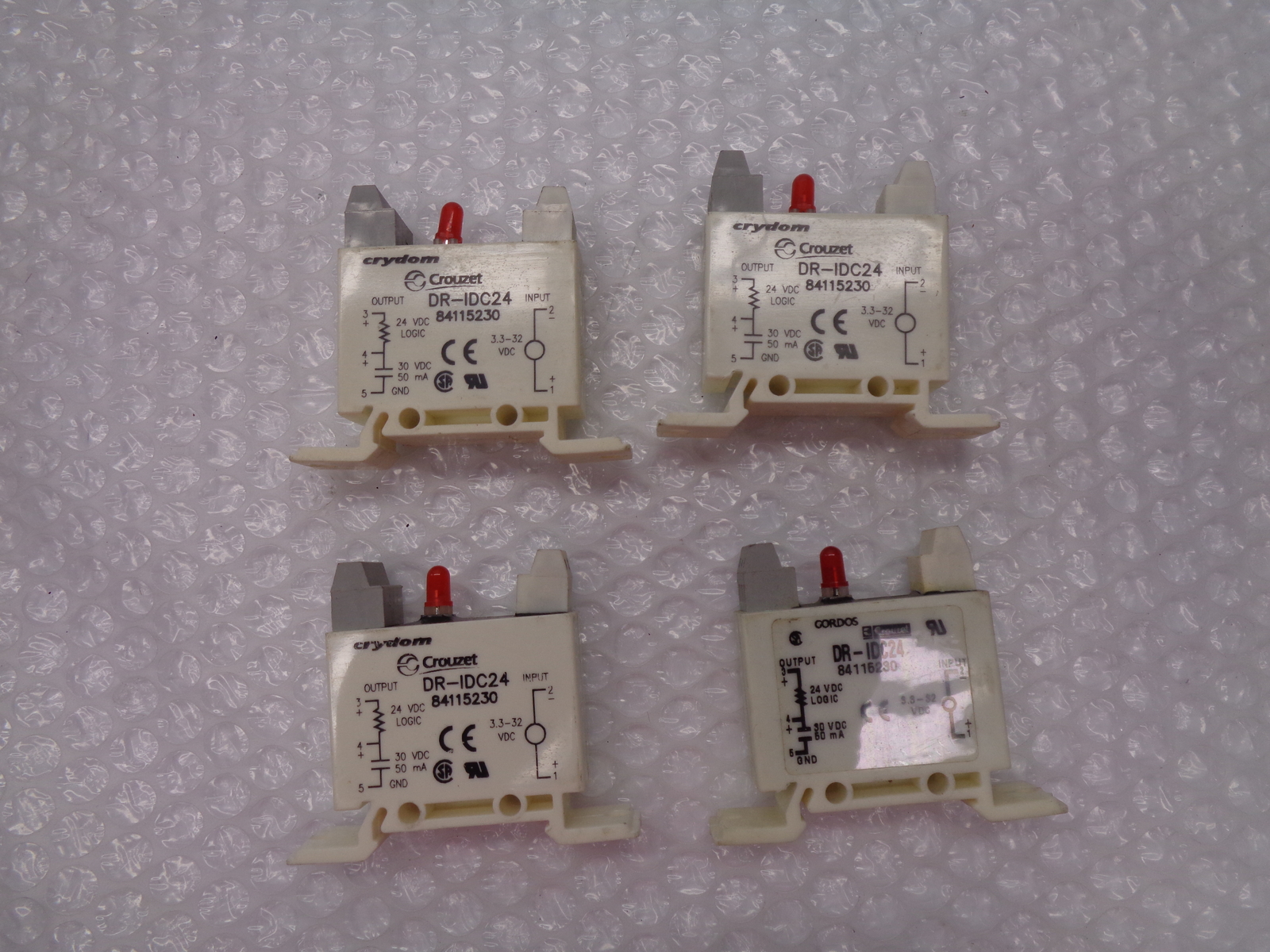 CRYDOM DR-IDC24 MODULE LOT OF 4 NSNP