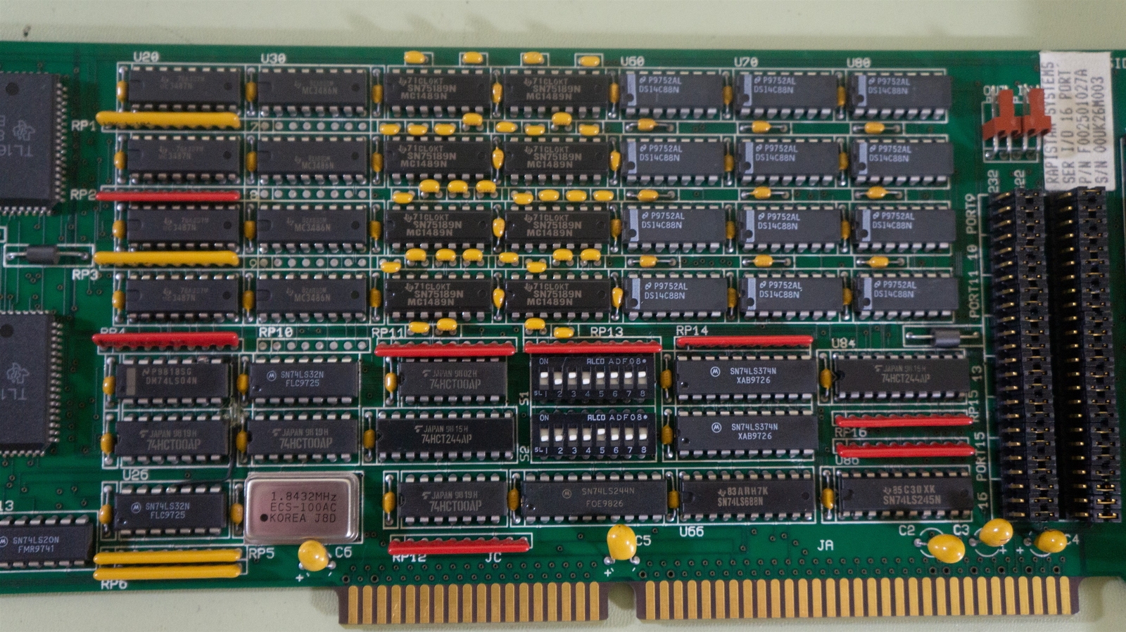 Comtrol 70035 HOXX5016A Hostess 550, 16 Port Serial Adapter,RS-232/422 Interface