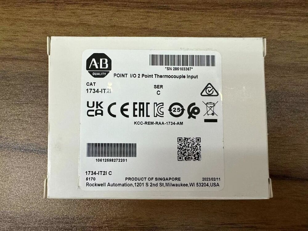 NEW Sealed AB1734-IT2I SER C POINT I/O 2 Point Input Module