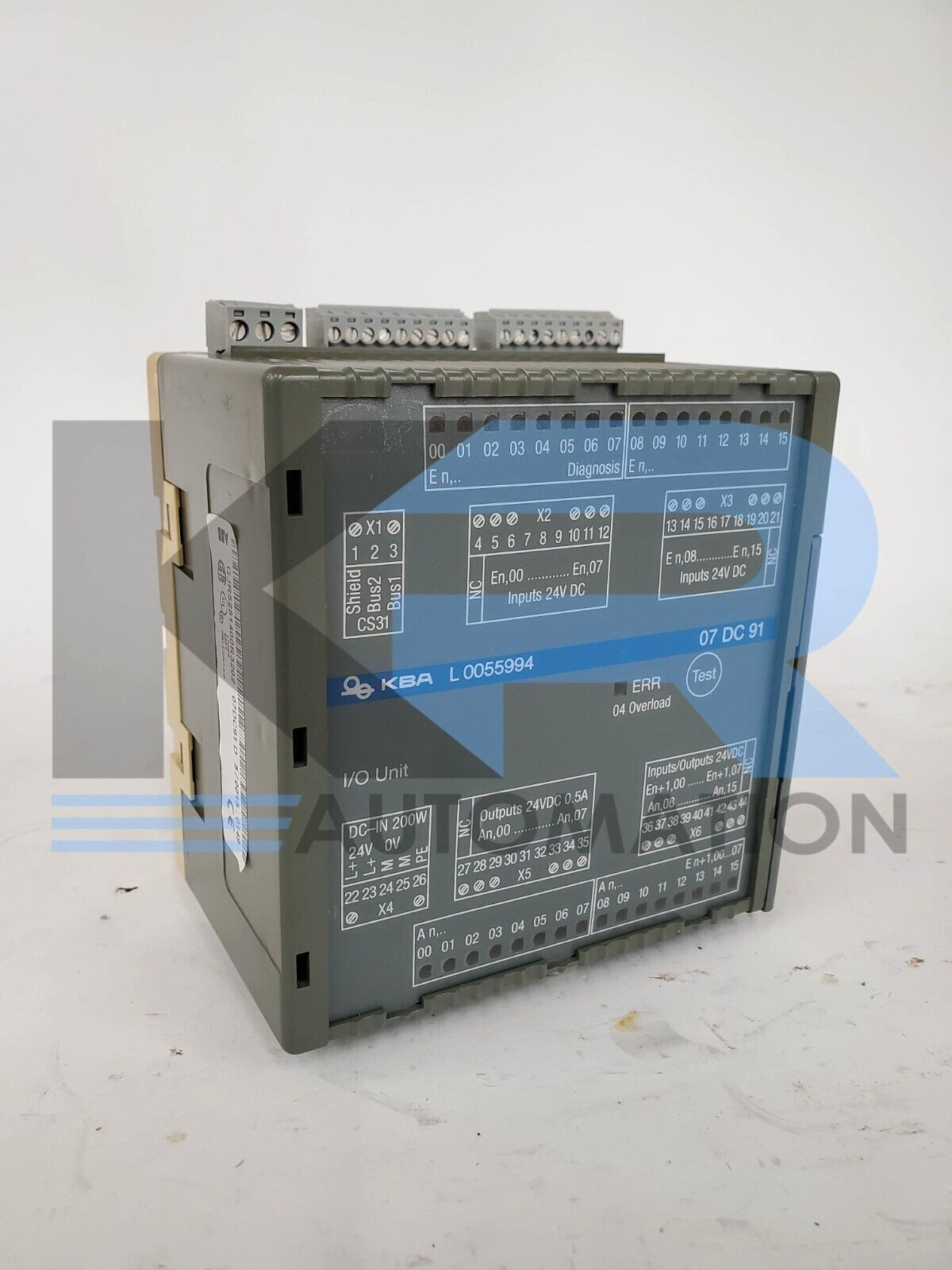 ABB GJR5251400R3202 KBA07 DC 91 Advant Controller 31 I/O Unit 0-24V L0055994