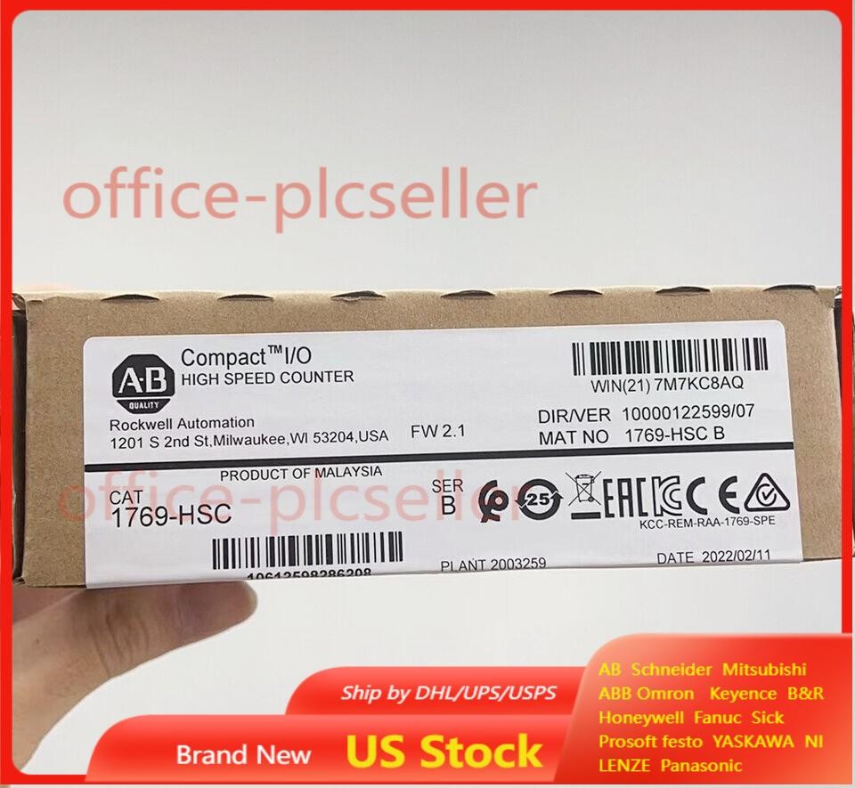 New Factory Sealed AB 1769-HSC Ser B CompactLogix High-Speed Module 1769HSC