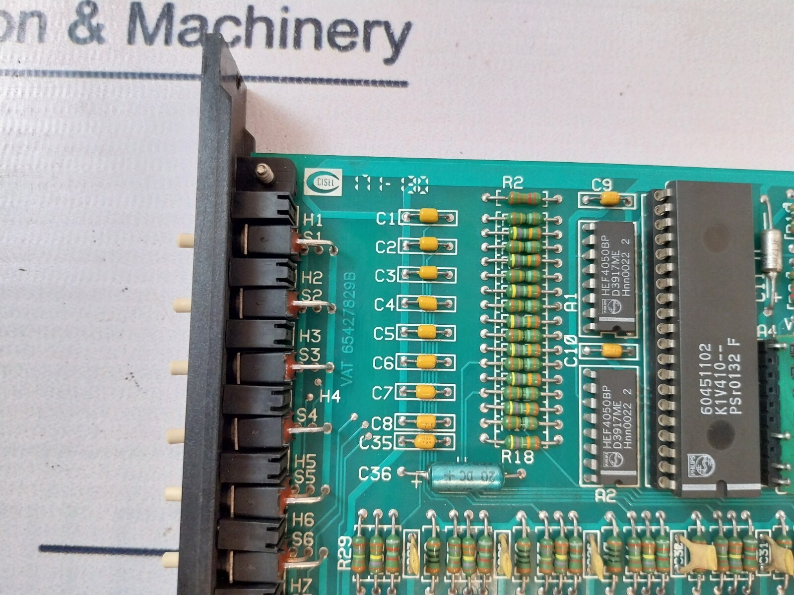 Metso Automation BIU 8 A413140 Binary Input Module 09 23586787