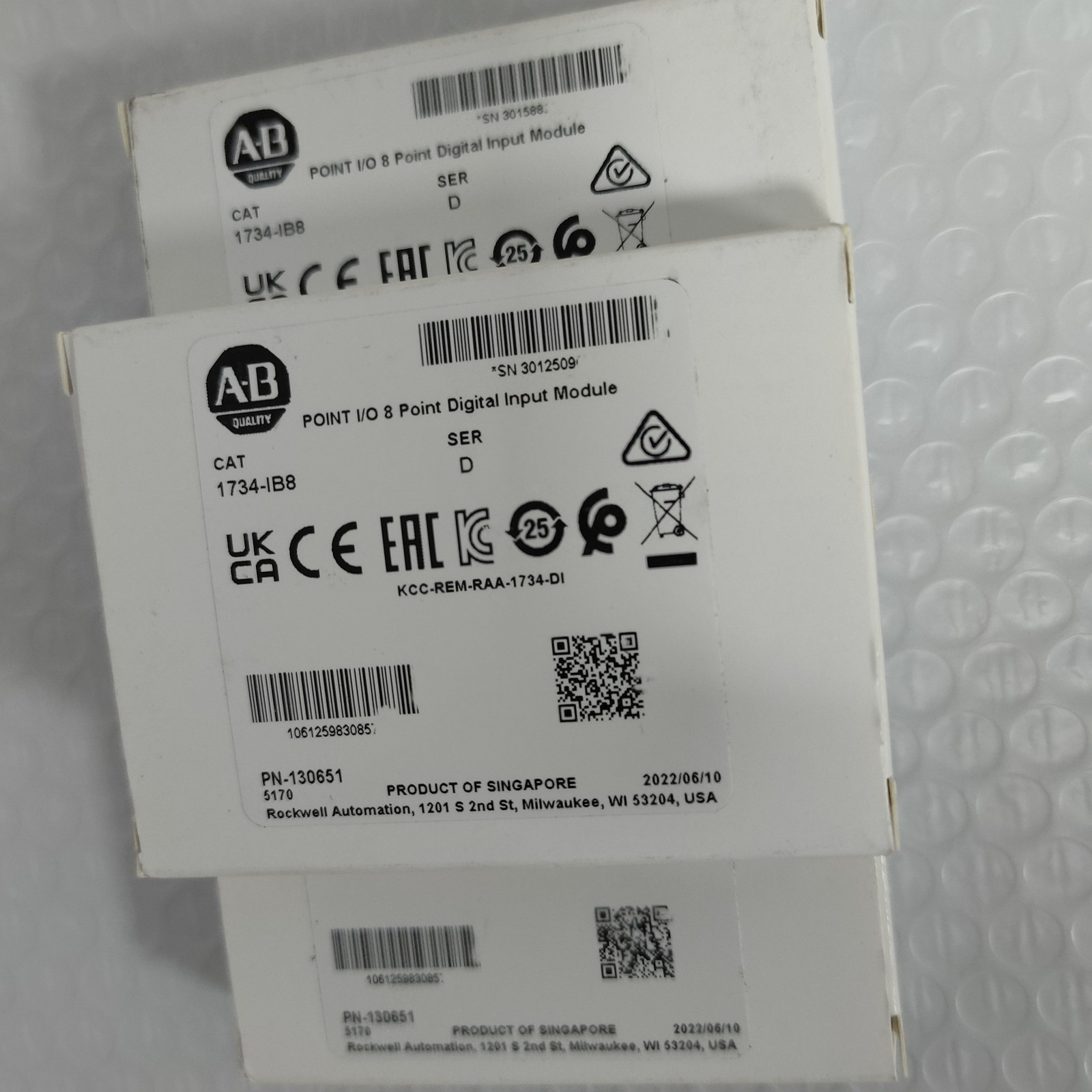 New Sealed AB 1734-IB8 8Point Digital Input Module 2023 AB1734IB8 TX