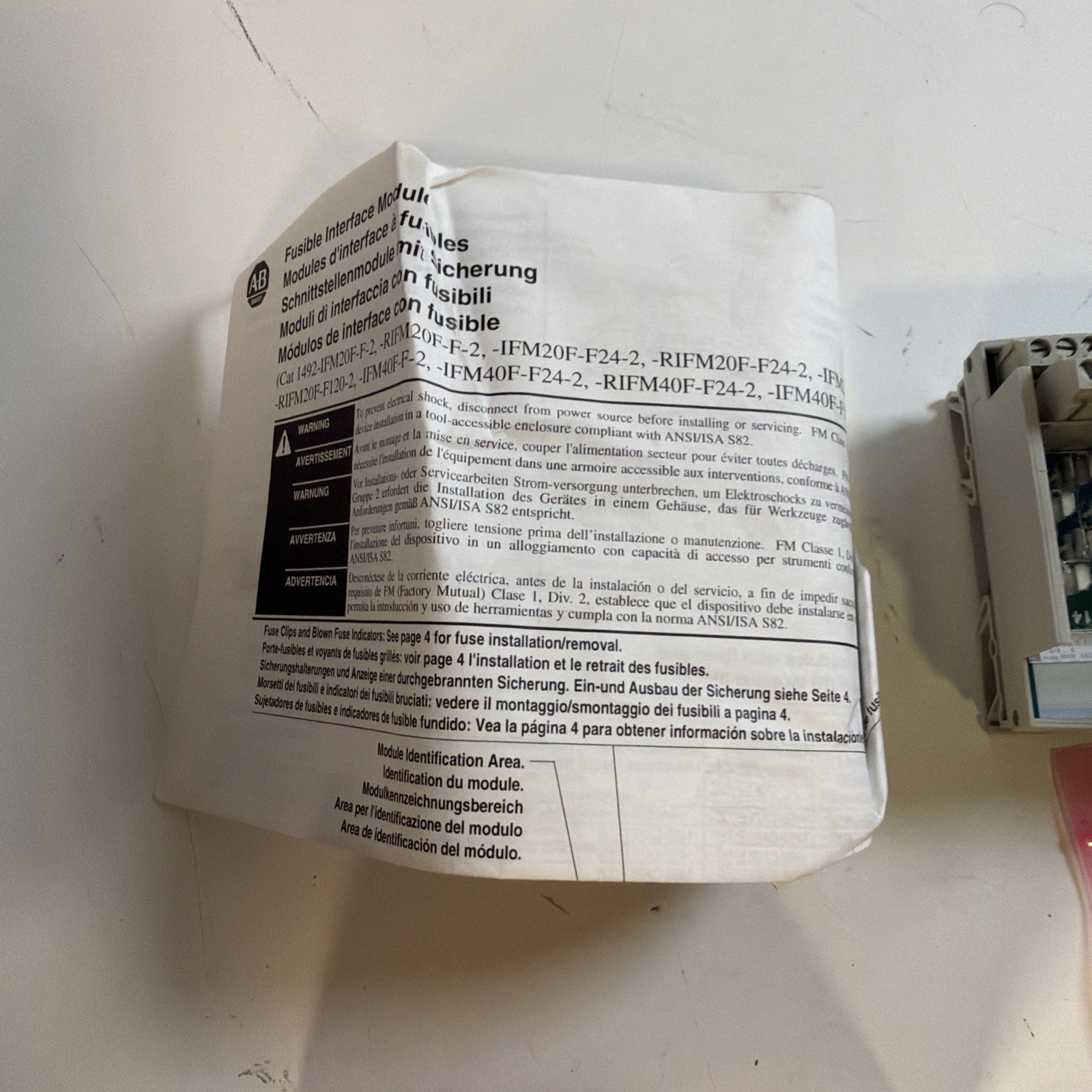 ALLEN BRADLEY, 1492-IFM20F-F-2, INTERFACE MODULE, NEW!