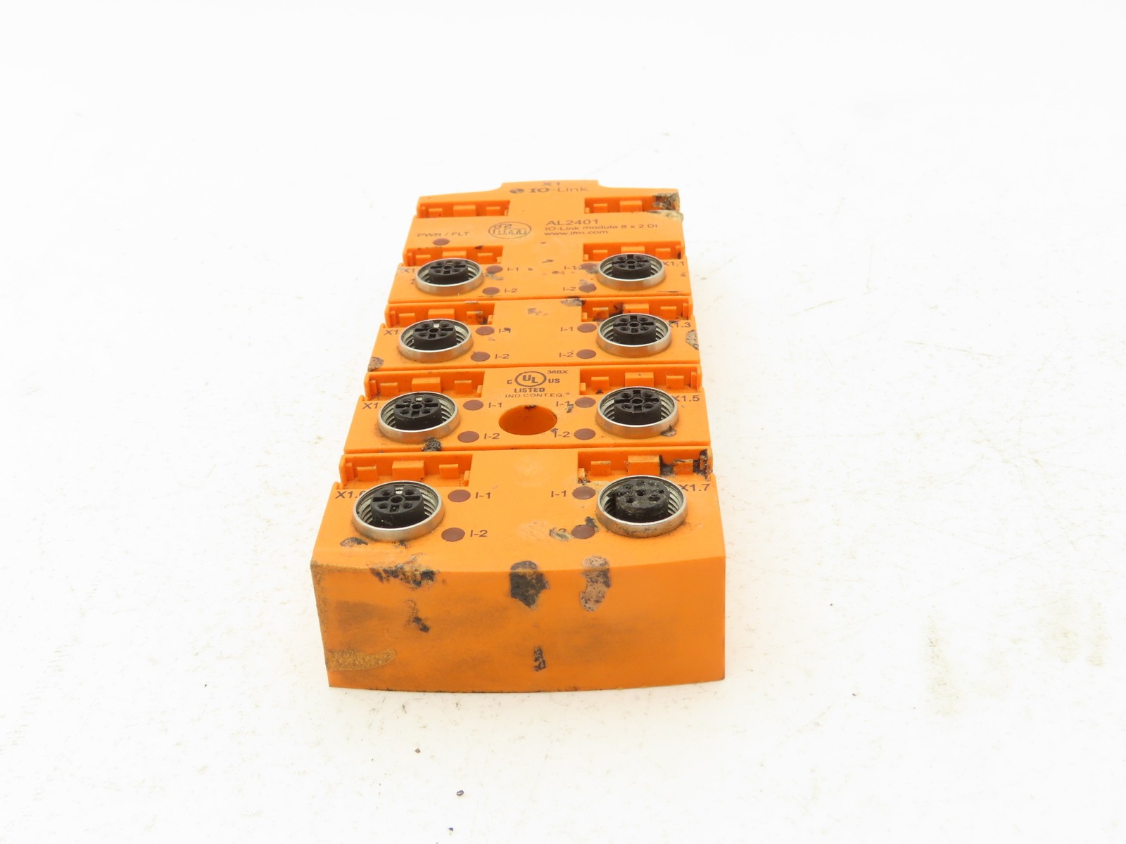 IFM AL2401 IO-Link Compact Line Module 8 x 2 Inputs M12 IP67 18-30 VDC