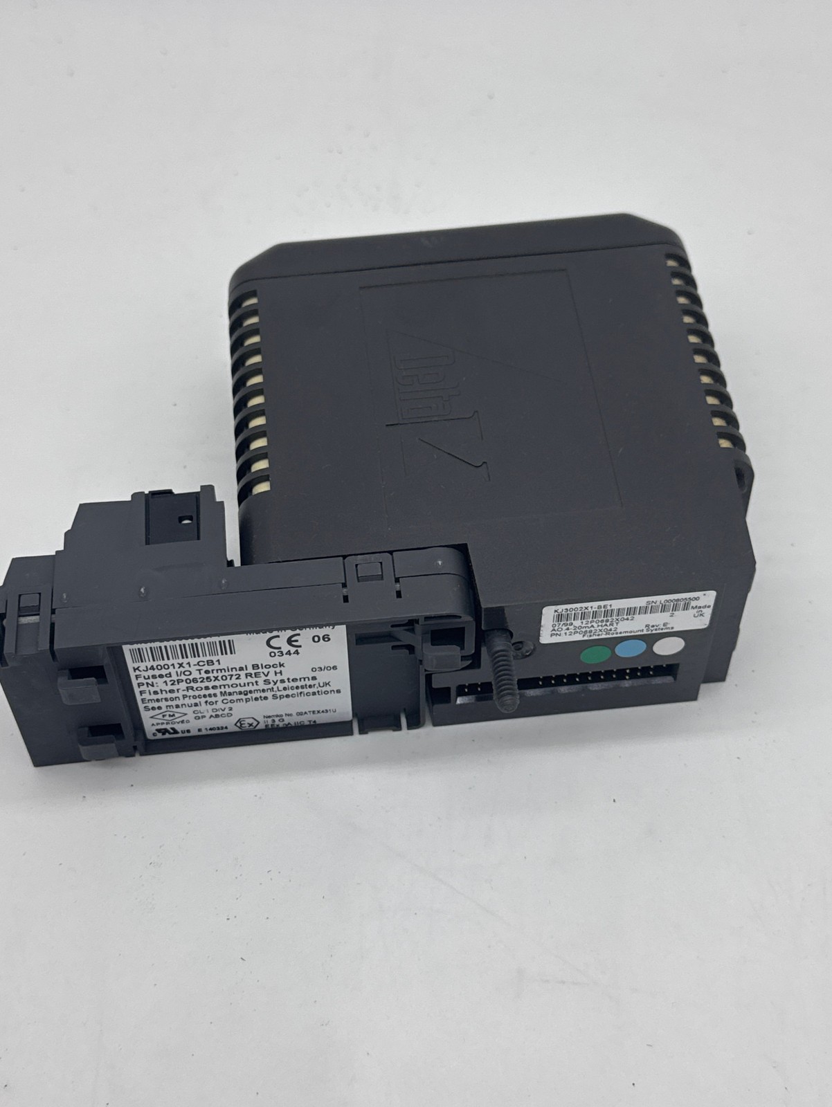 Fisher-Rosemount KJ3002X1-BE1 Analog Output Module /KJ4001X1-CB1 Terminal Block