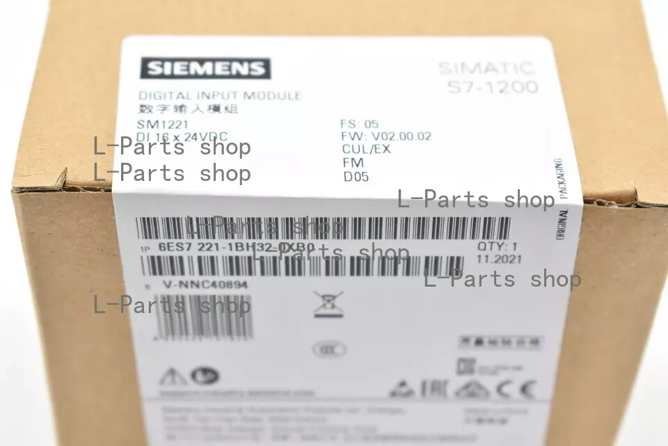 New Siemens 6ES7221-1BH32-0XB0 6ES7 221-1BH32-0XB0 S7-1200 Digital Input SM 1221