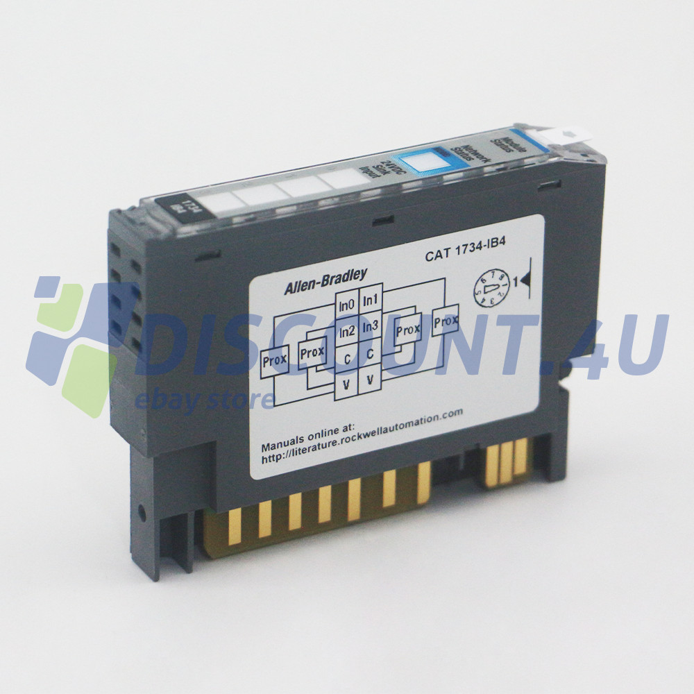 NEW Allen-Bradley 1734-IB4 SER B Part No 96376673 REV A01 Input Module