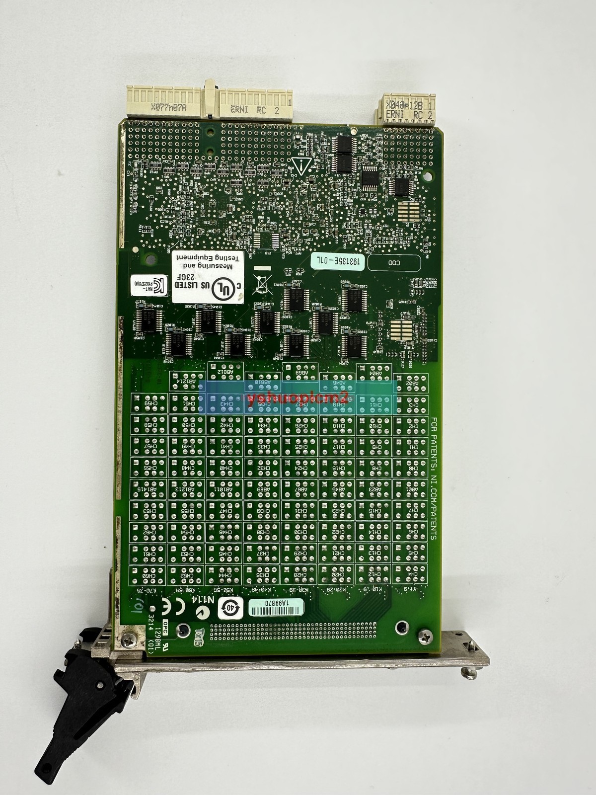 National Instruments NI PXI-2576 16-Bank 4×1 2-Wire Multiplexer Test completed