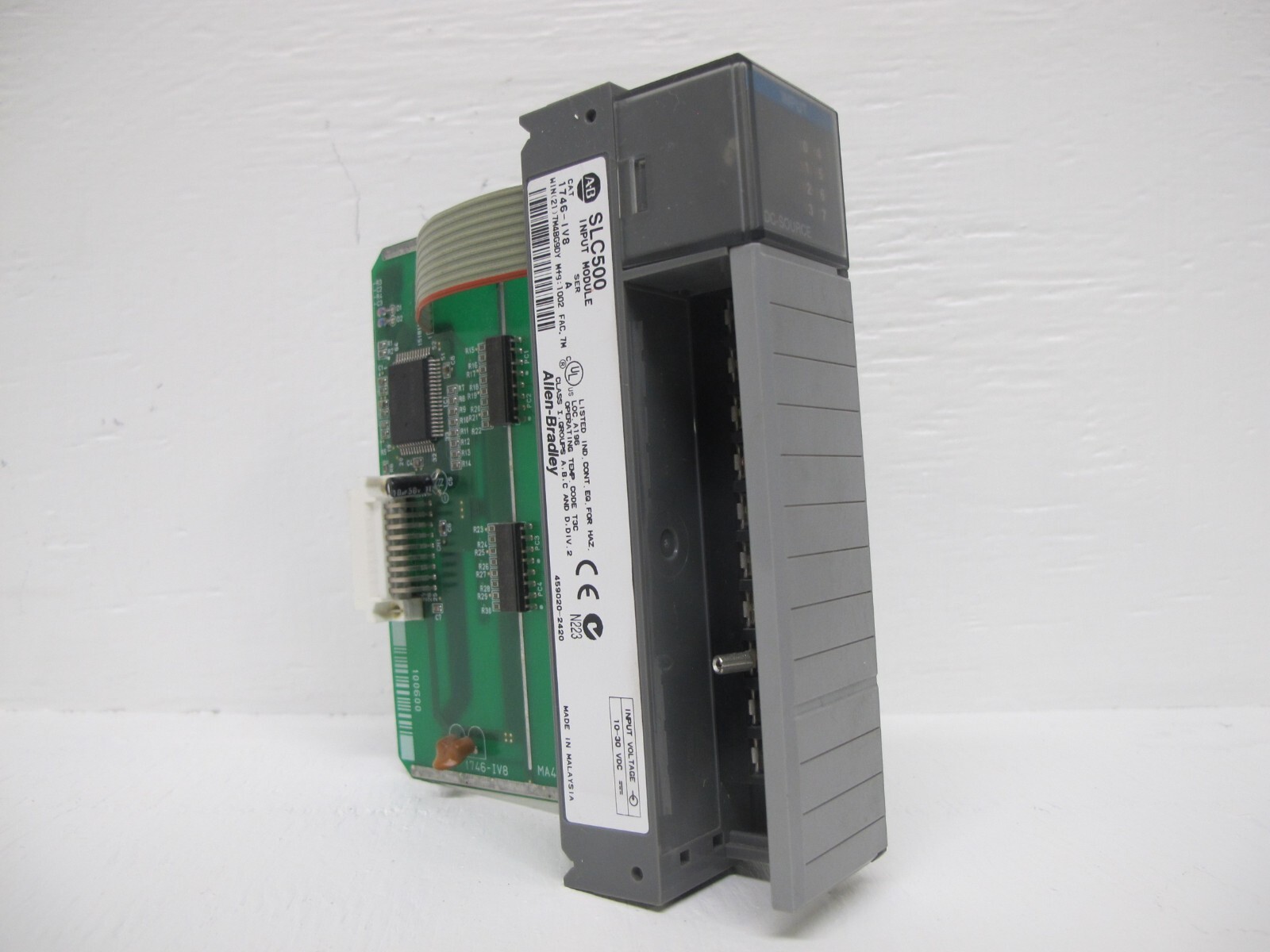 Allen Bradley 1746-IV8 SLC 500 PLC DC Source Input AB 1746IV8 IN SLC500