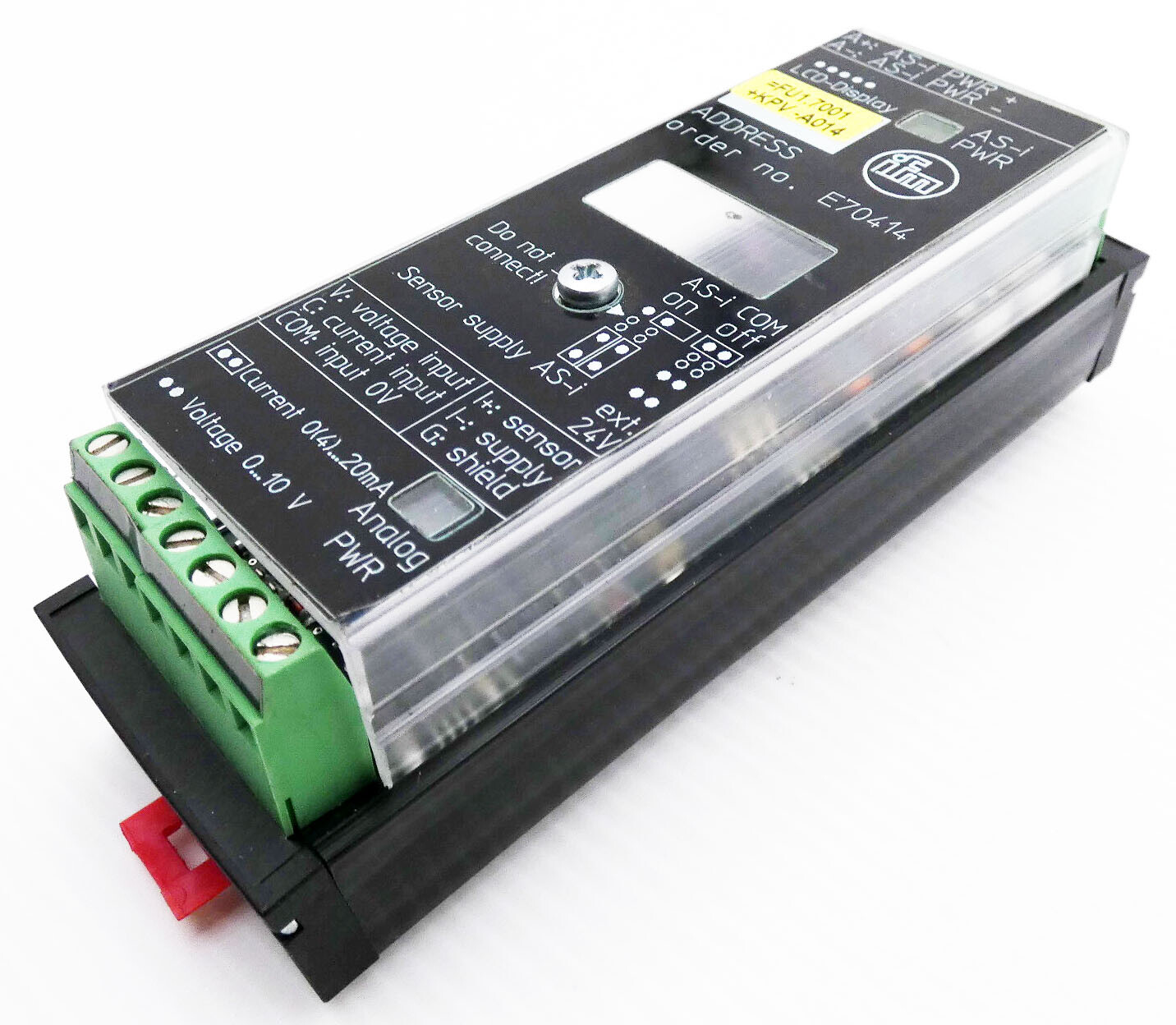 IFM electronic E70414 analog modules 1AI ST -used-