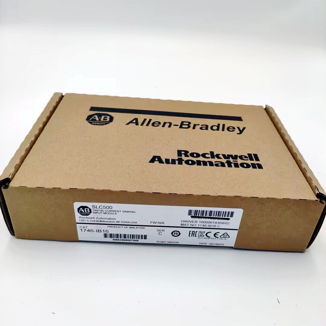 New Factory Sealed Allen Bradley 1746-IB16 SLC 500 Digital Input Module US Stock