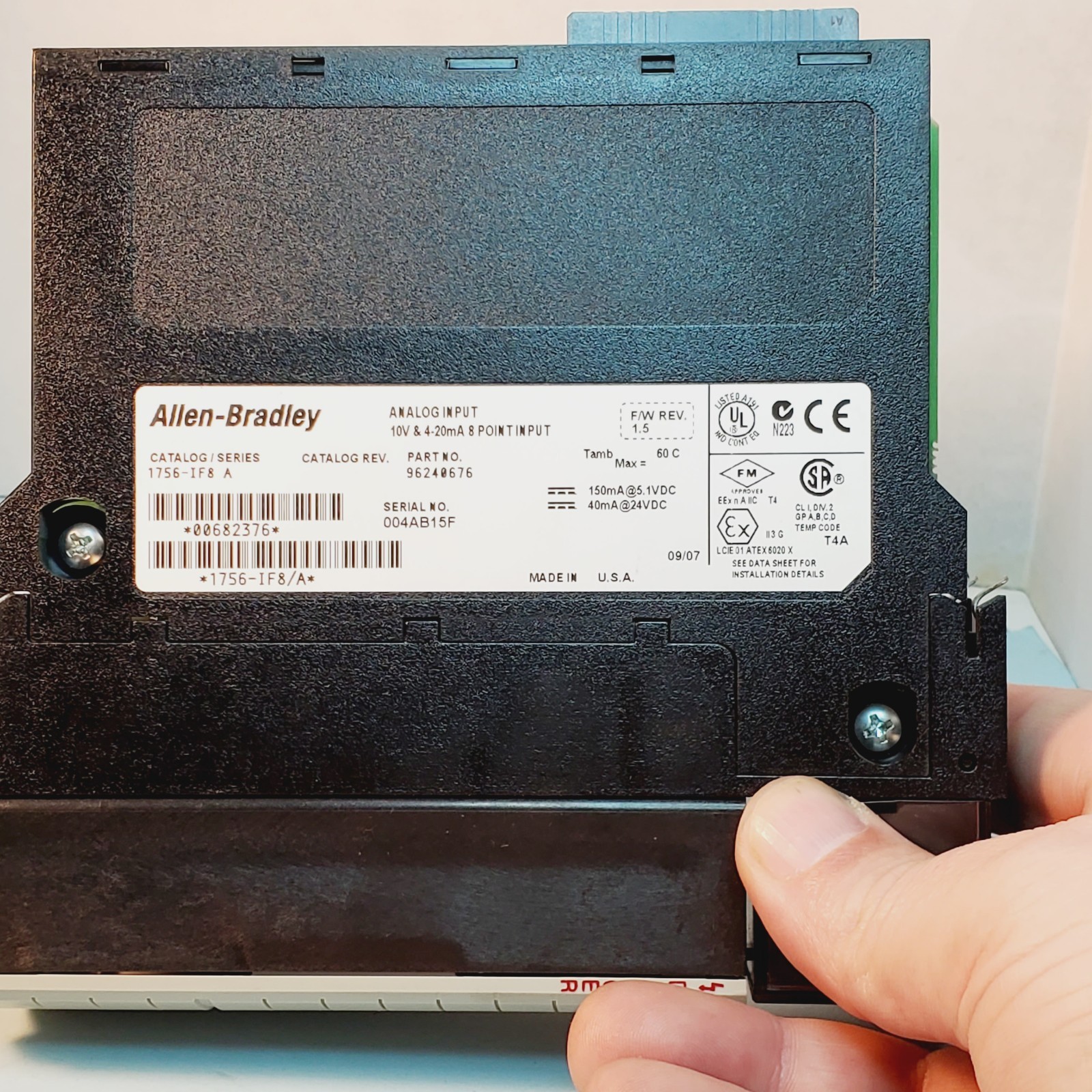 Allen Bradley 1756-IF8 A ControlLogix Analog Input Module New