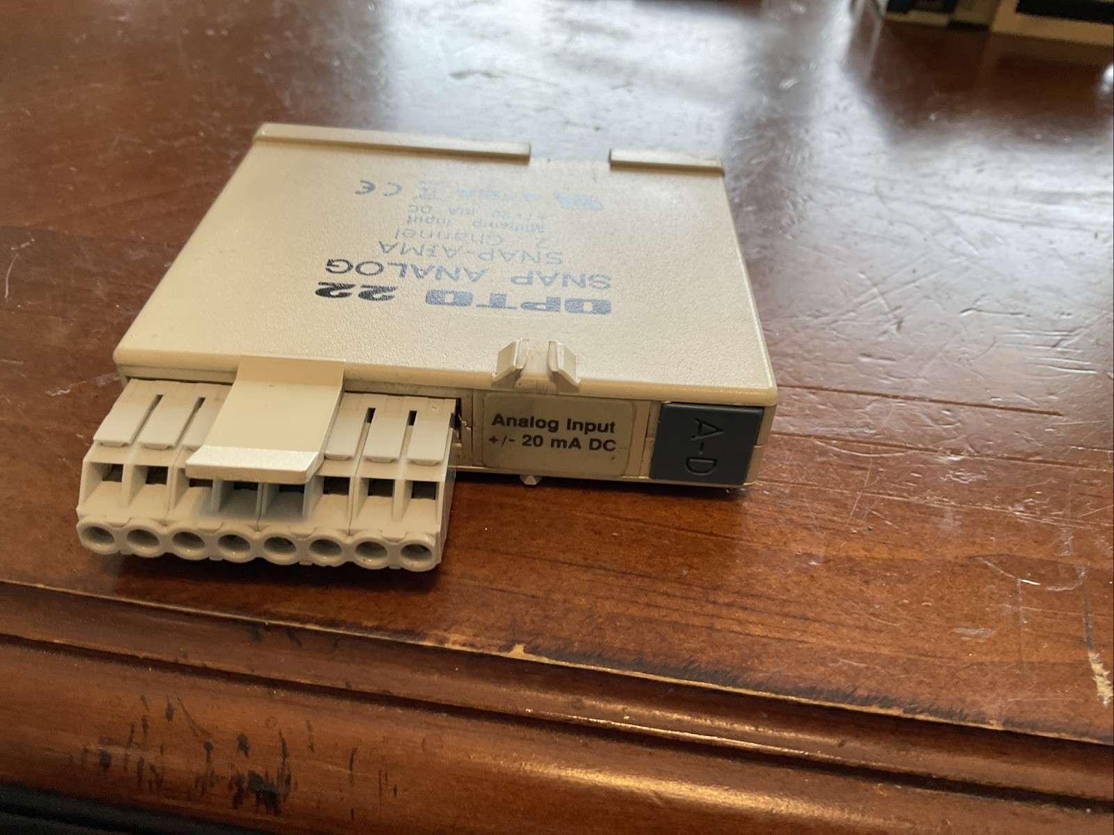 Opto 22 SNAP-AIMA 2-Channel Analog Input Module Milliamp Input +/- 20 mA