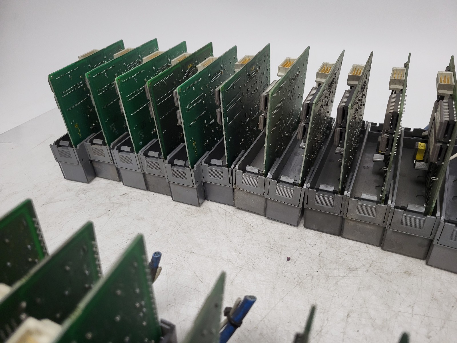 Lot of 27 Allen Bradley SLC 500 Remote I/O Modules – 4-CH. Scanner (1746-SN)