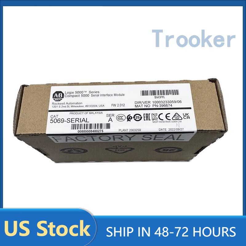 AB 5069-SERIAL SER A Compact Logix 5000 Interface Module US Free Tax
