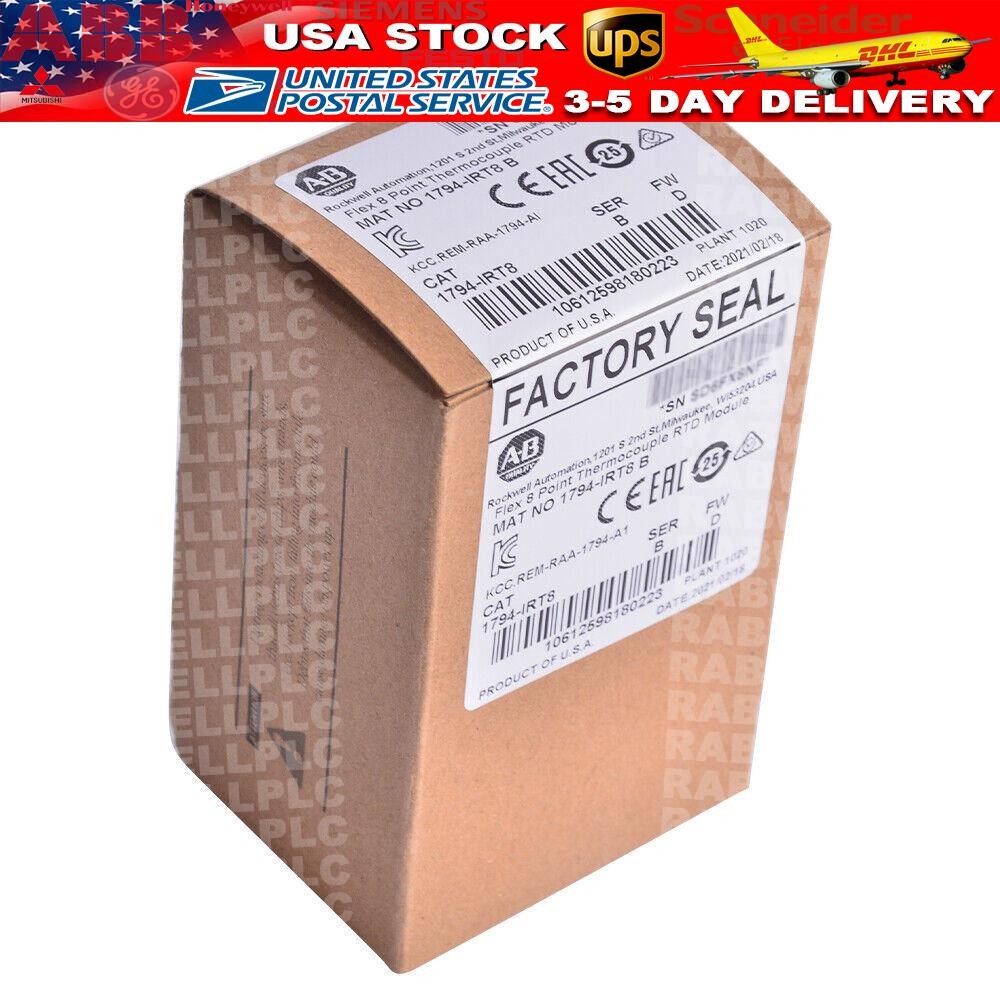 NEW Sealed Allen-Bradley Flex 8 Point Thermocouple RTD Module 1794-IRT8