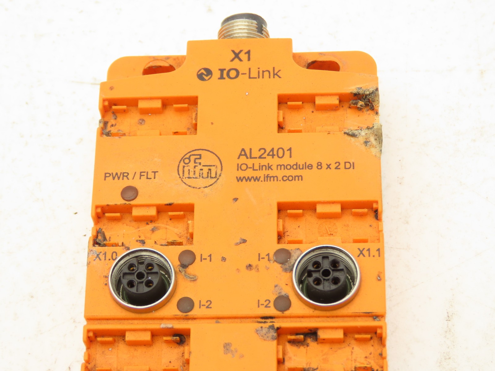 IFM AL2401 IO-Link Compact Line Module 8 x 2 Inputs M12 IP67 18-30 VDC