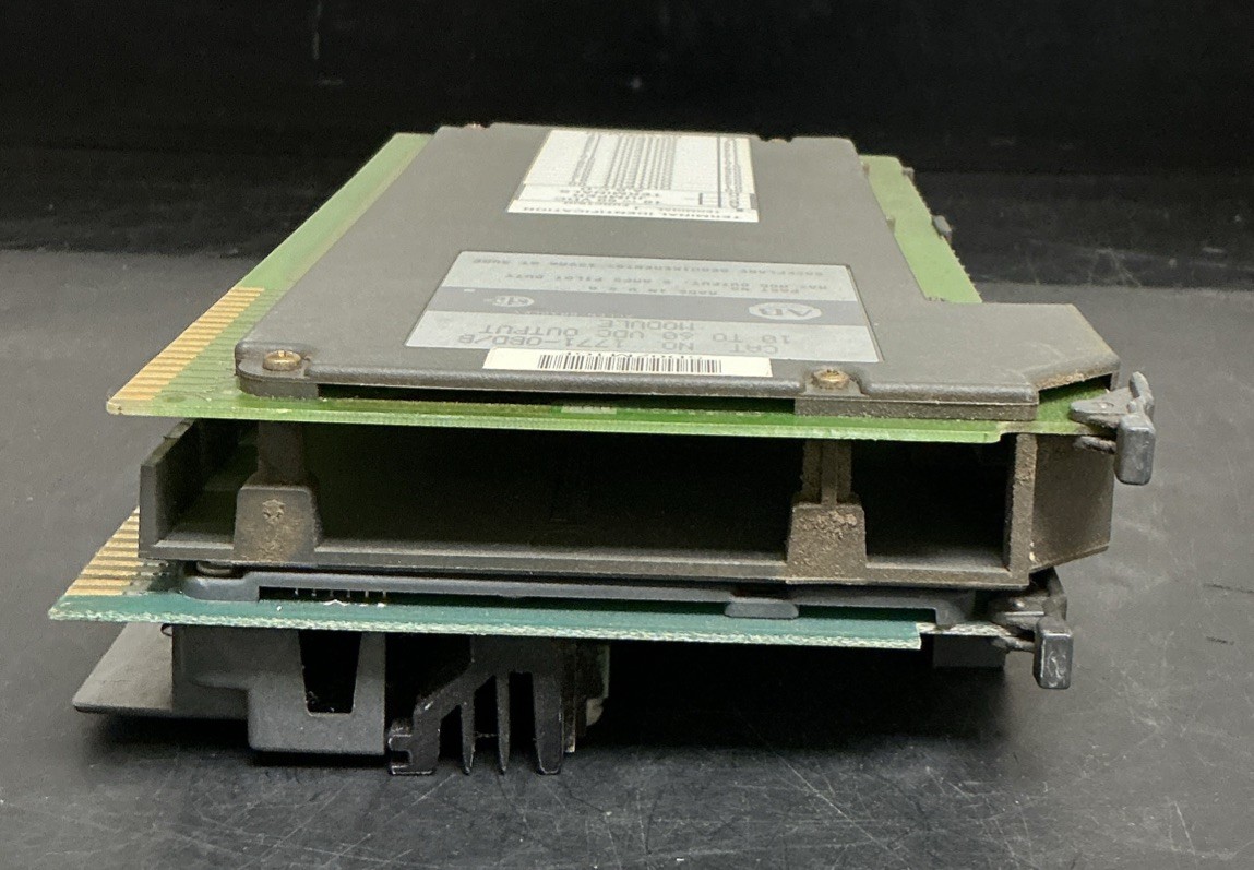 Lot of 2 Allen Bradley Output Modules | 1771-OB and 1771-OBD/B