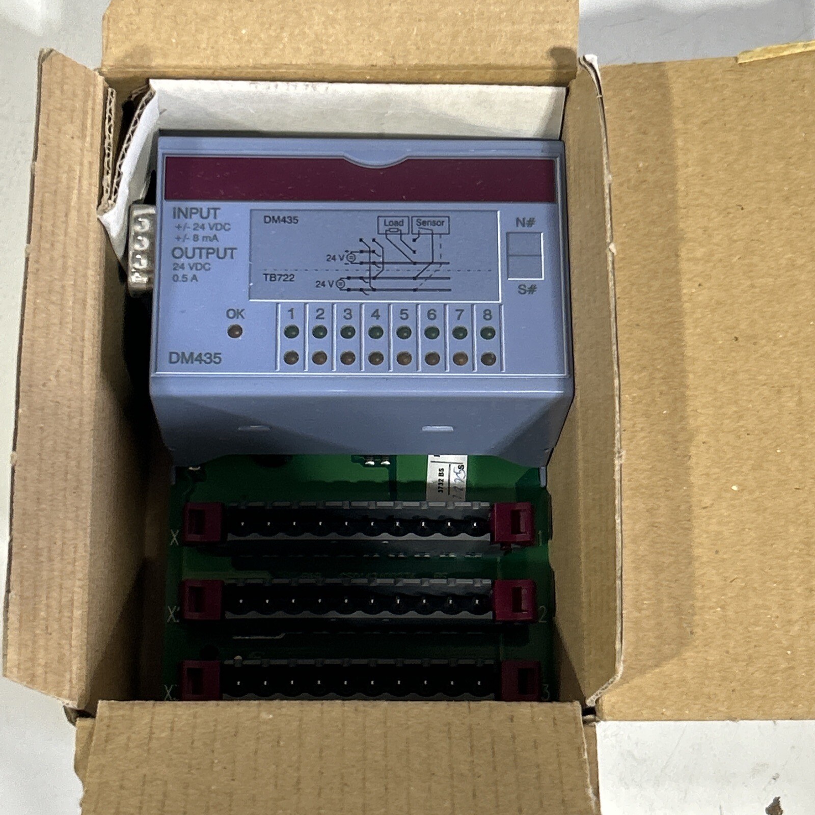 B&R 7DM435.7 Rev D0 Digital I/O Module-NIB
