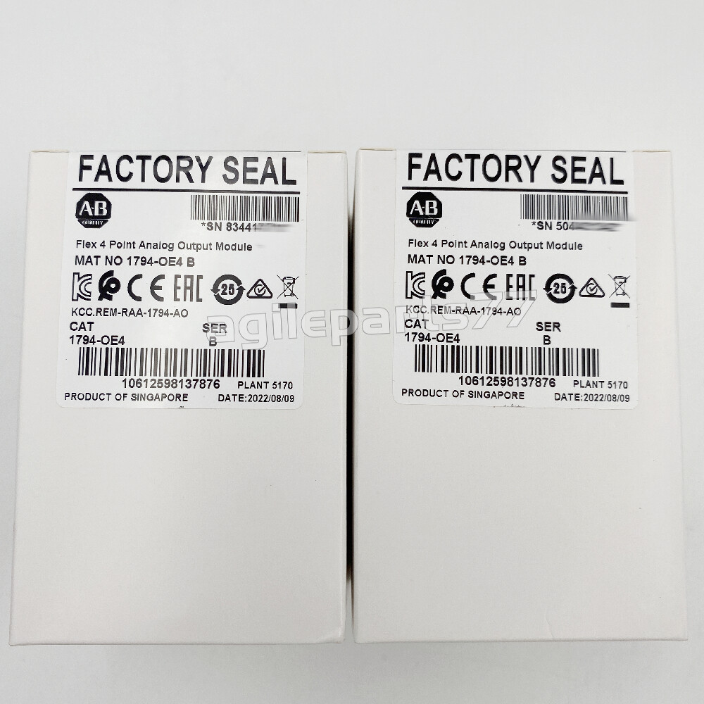 NEW Sealed Allen-Bradley 1794-OE4 Flex 4 Point Analog Output Module AB 1794OE4