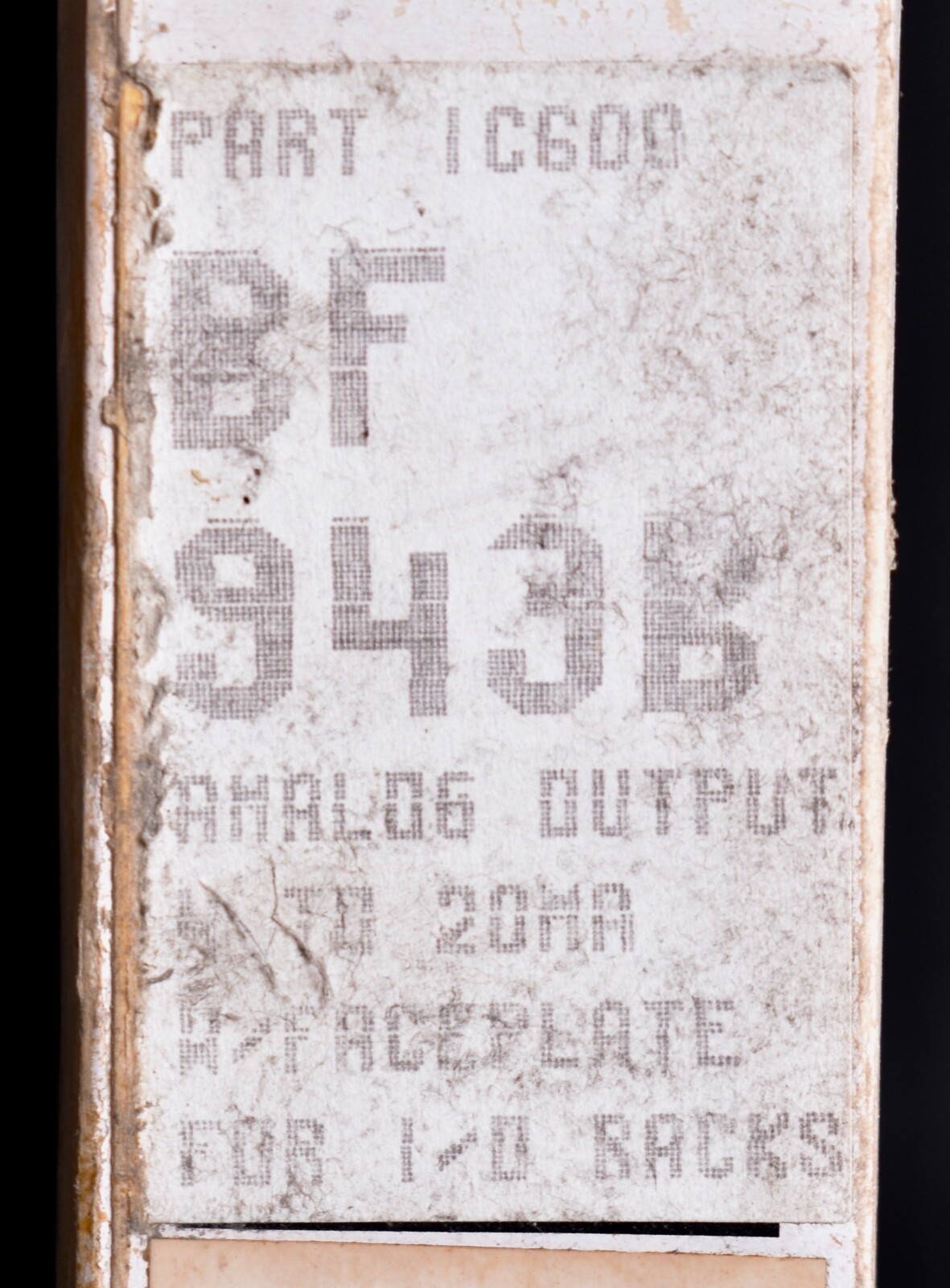 GE General Electric Fanuc Analog Output Module Series Six IC600BF943B