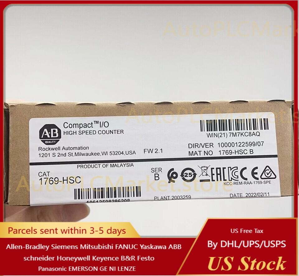 New Factory Sealed AB 1769-HSC Ser B CompactLogix High-Speed Module 1769HSC
