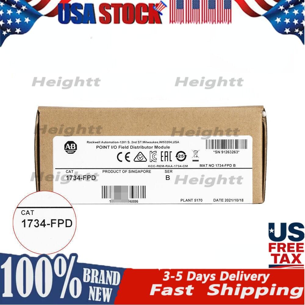 New PLC AB 1734-FPD AB POINT I/O Field Distributor Module US Free Tax