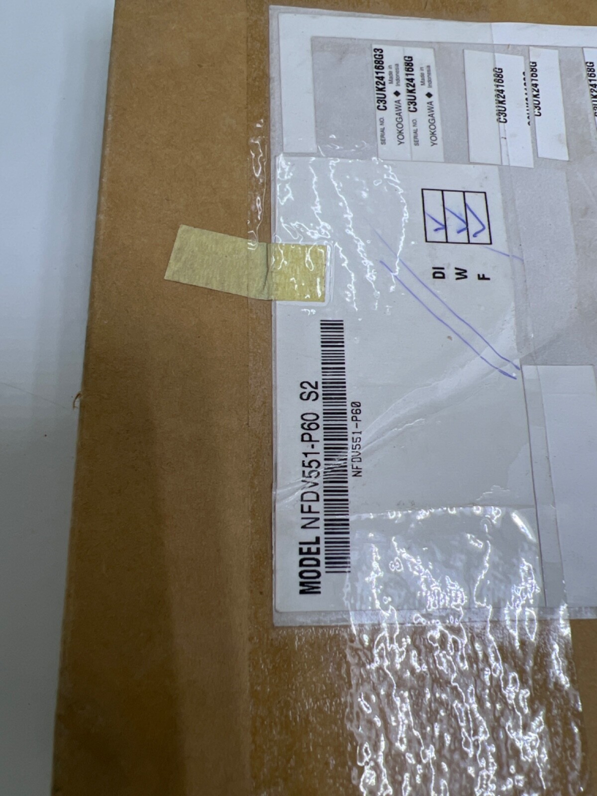 YOKOGAWA NFDV551-P60 S2 Digital output module ( New )