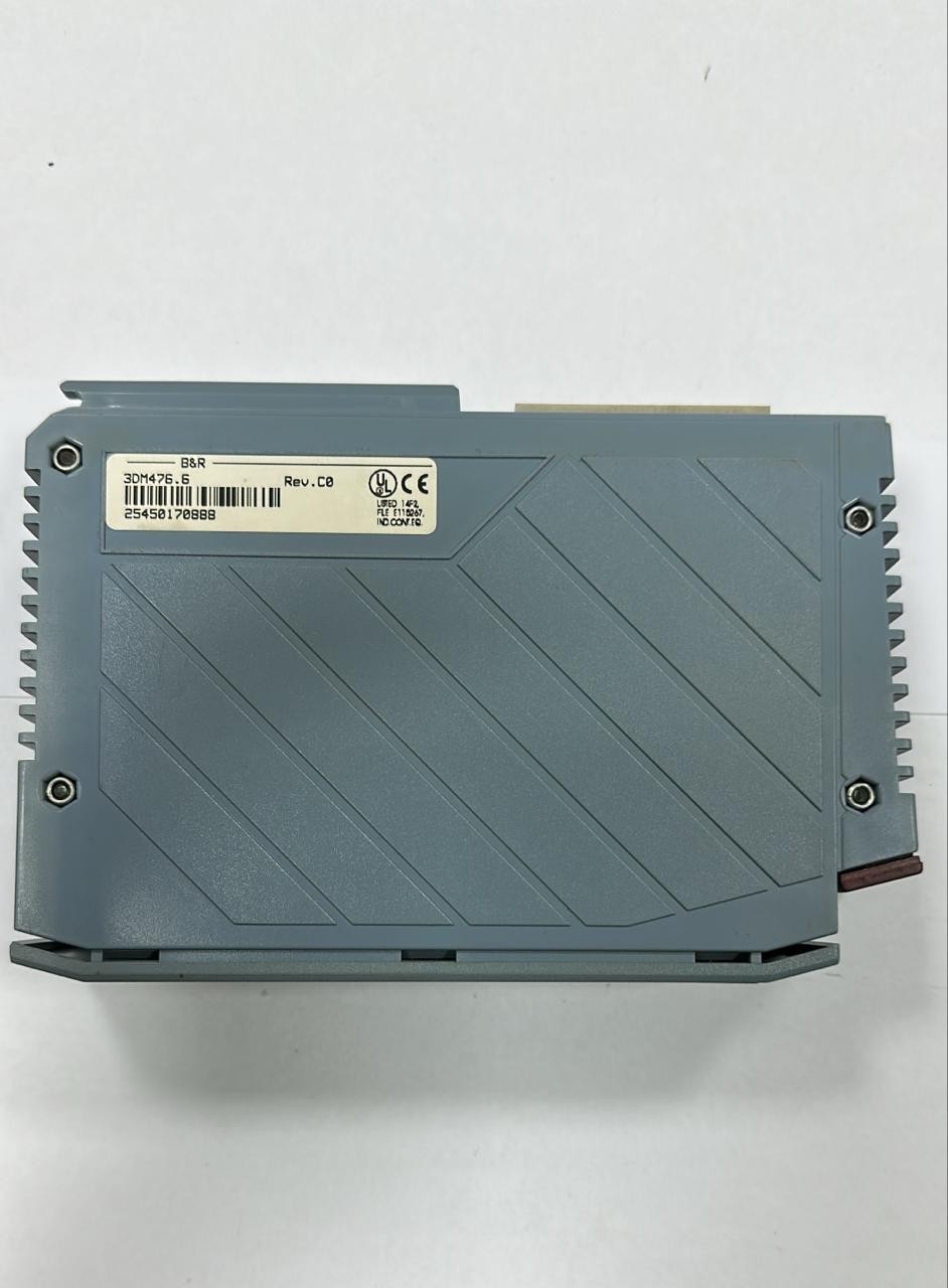 B&R 3DM476.6 Rev C0 Digital I/O Module with 16 Input, 24VDC, 24VAC, 0.4A