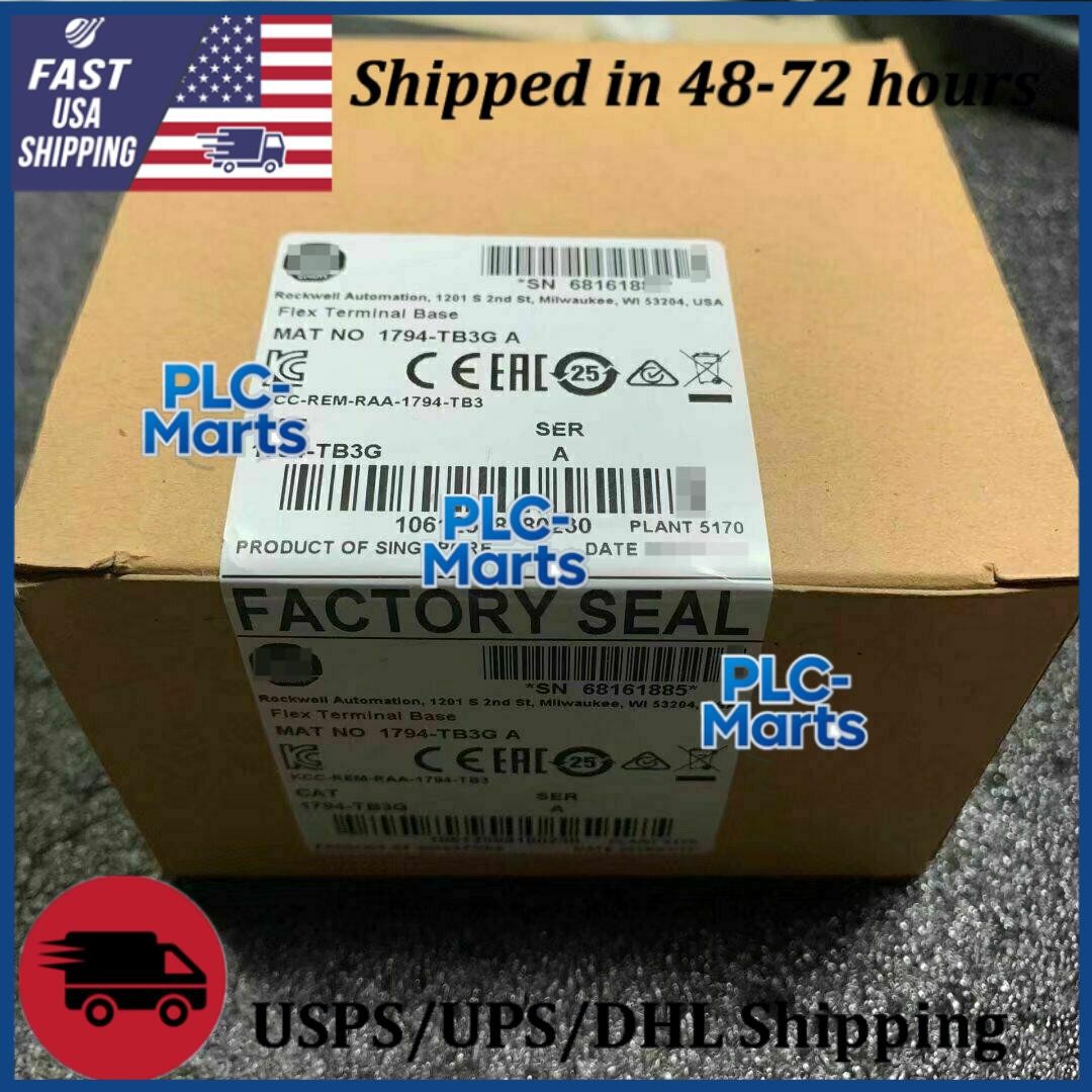 1794-TB3G New Factory Sealed AB / A Flex Terminal Base Module 1794TB3G