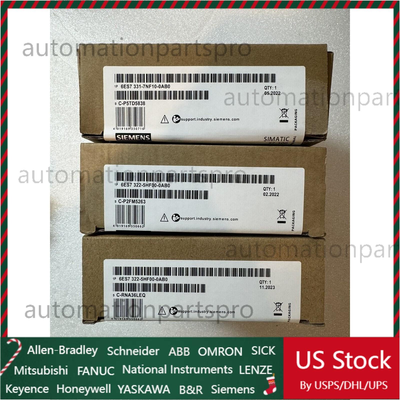 New Siemens 6ES7331-7NF10-0AB0 6ES7 331-7NF10-0AB0 S7-300 Analog input SM 331