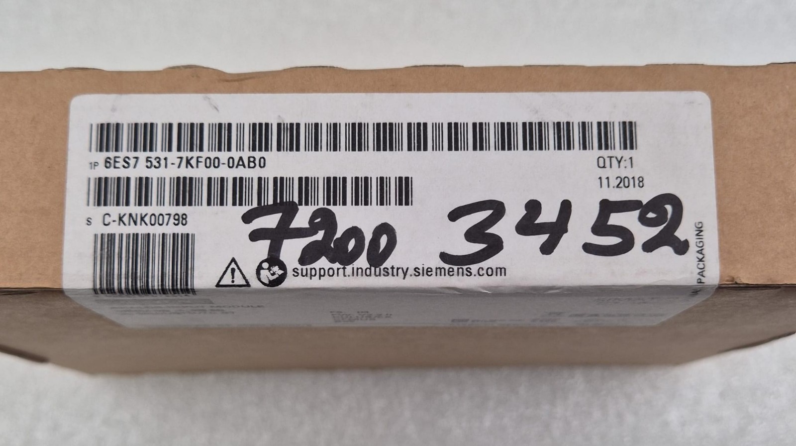 NEW SEALED – SIEMENS SIMATIC S7-1500 6ES7 531-7KF00-0AB0 ANALOG INPUT MODULE