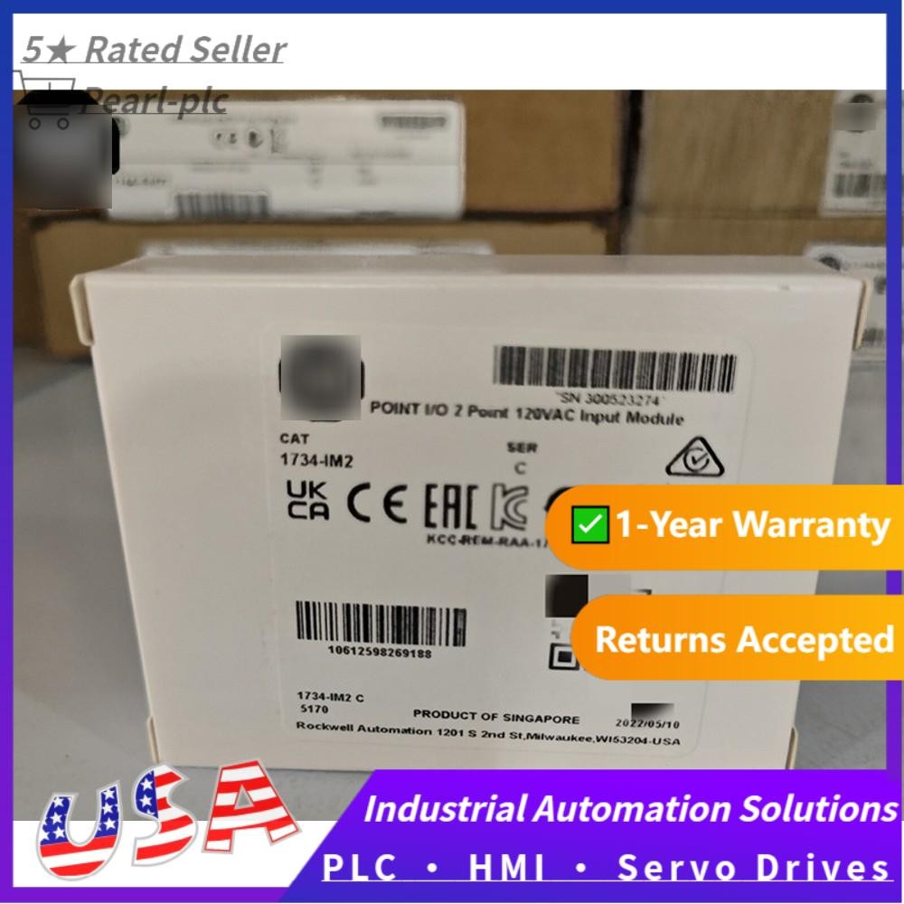 1734-IM2 Allen-Bradley Point I/O 2 Point 120VAC Input Module 1734IM2