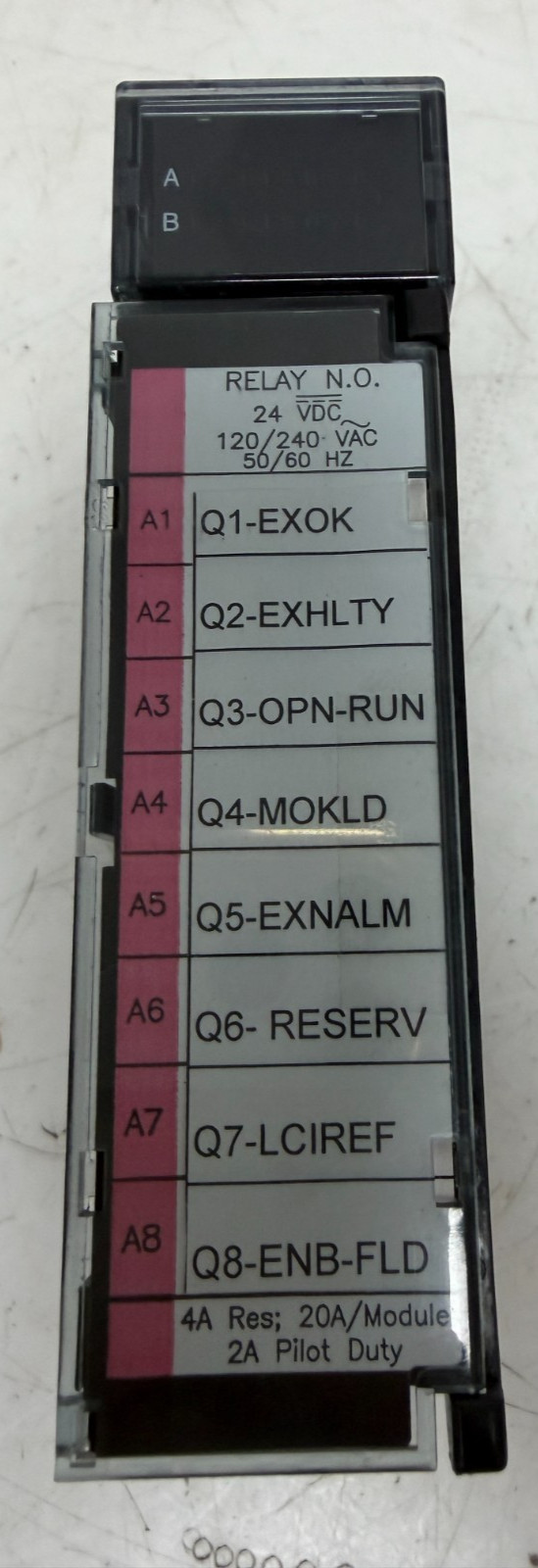 👀GE FANUC 8PT ISOLATED OUTPUT RELAY 24 VDC 120/240 VAC 4 AMP IC693MDL930G