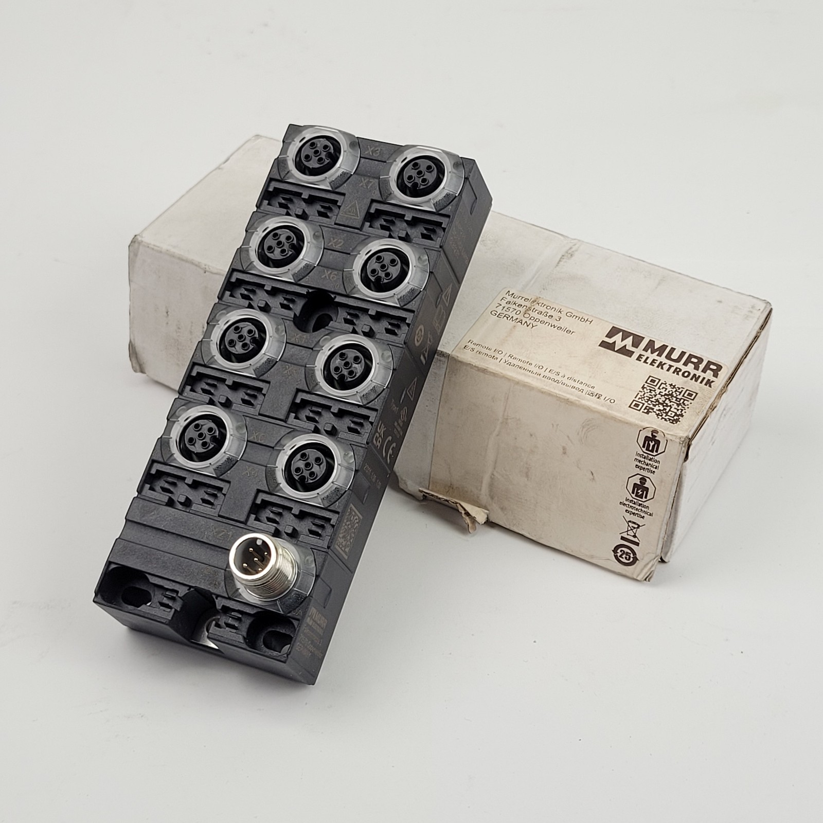 Murr Elektronik 59818 MVP12-P6 DIO8 DIO8 8xM12A IOLB12 E0, IO-Link Class, 24VDC