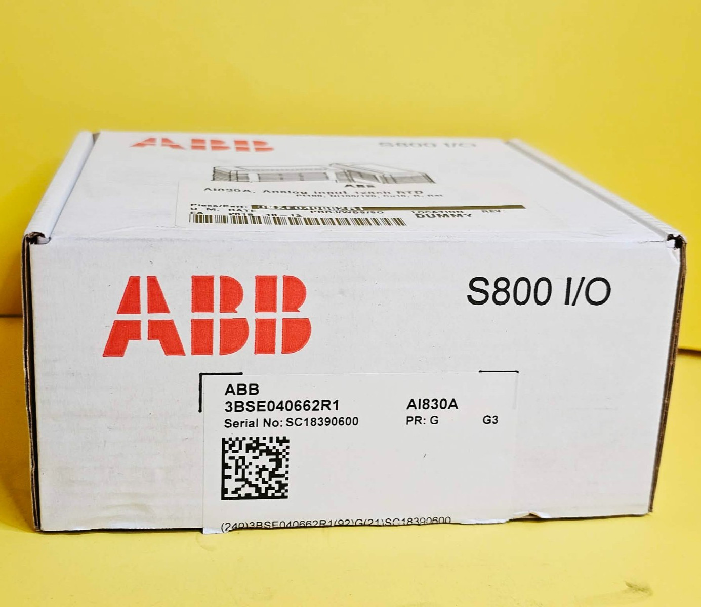 ⚡BRAND NEW IN THE BOX⚡ABB 3BSE040662R1 AI830A ANALOG INPUT MODULE RTD S800 I/O⚡