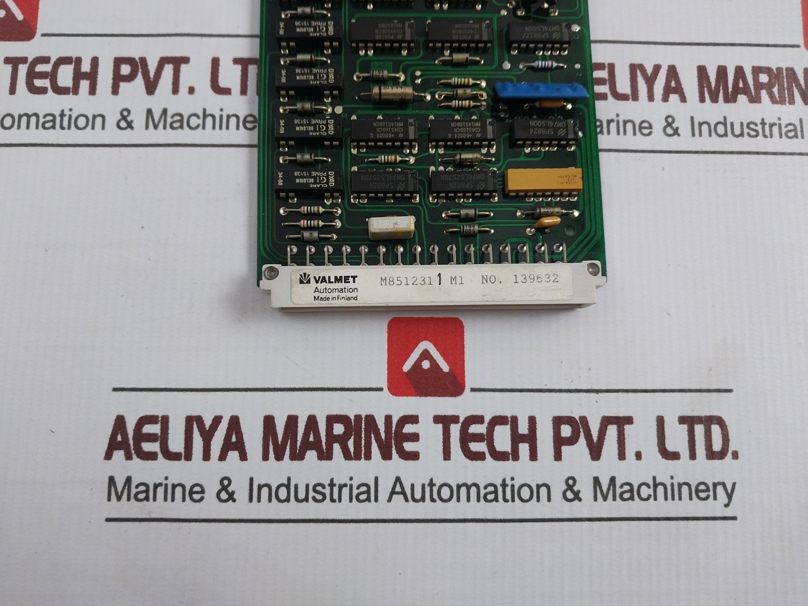 VALMET BOU 8 A Binary Output Unit PCB M8512311 M1 542810-4A 542810-4B