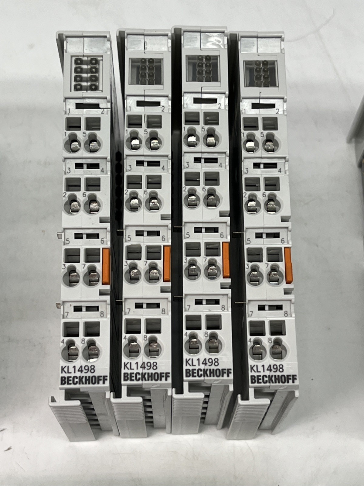 (4x each) BECKHOFF KL1418, KL1498, KL2408, KL2612, KL9010 | Used | USA Seller