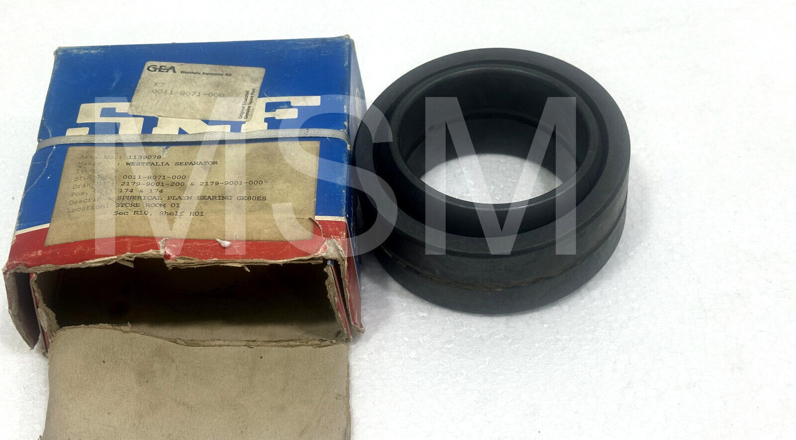 SKF Spherical Plain Bearing GE80ES