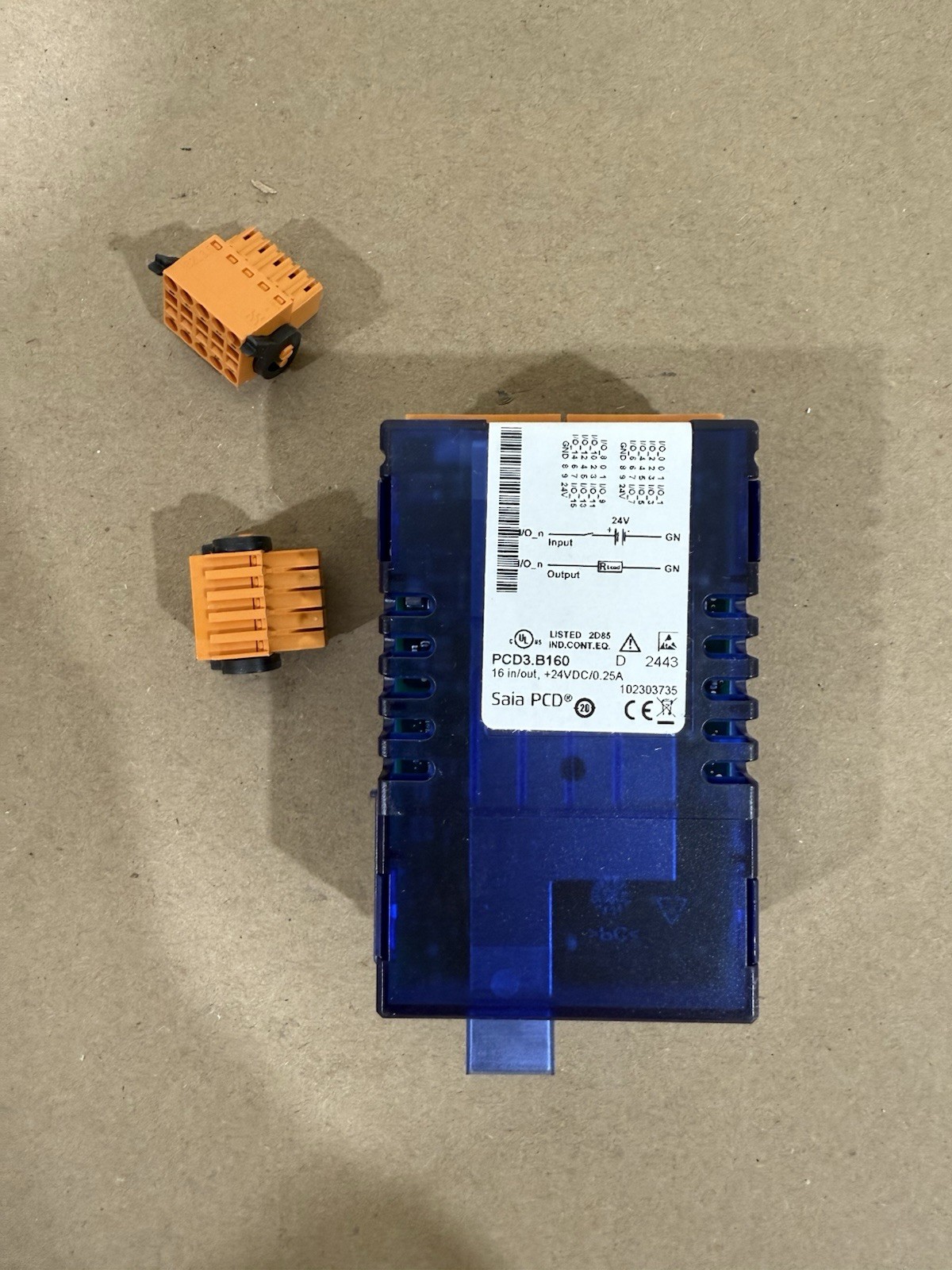 SAIA BURGESS DIGITAL Input and Output Module, PCD3.B160 (US)