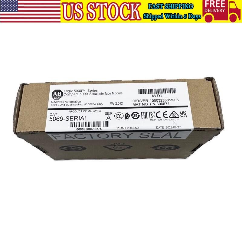 AB 5069-SERIAL SER A Compact Logix 5000 Interface Module US Free Tax