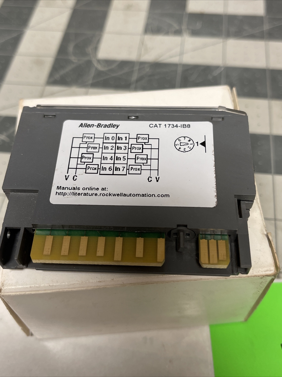 Allen-Bradley 1734-IB8 I/O Input Module – No Box ( Z38