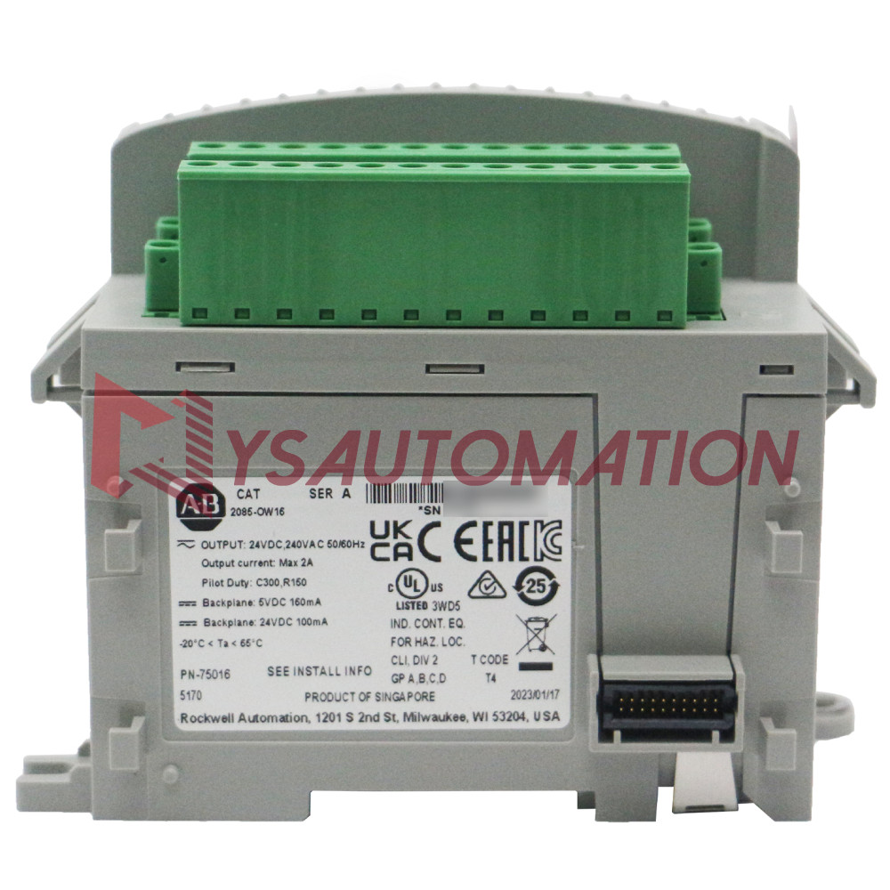 New Allen Bradley 2085-OW16 Micro800 Digital 16 Point Relay Output 2085OW16 US