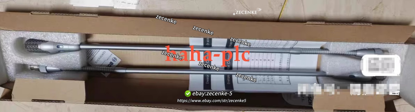 1 box NEW DCN-MICL-CN Long pole microphone (Silver/Black) DHL/UPS shipping*Y