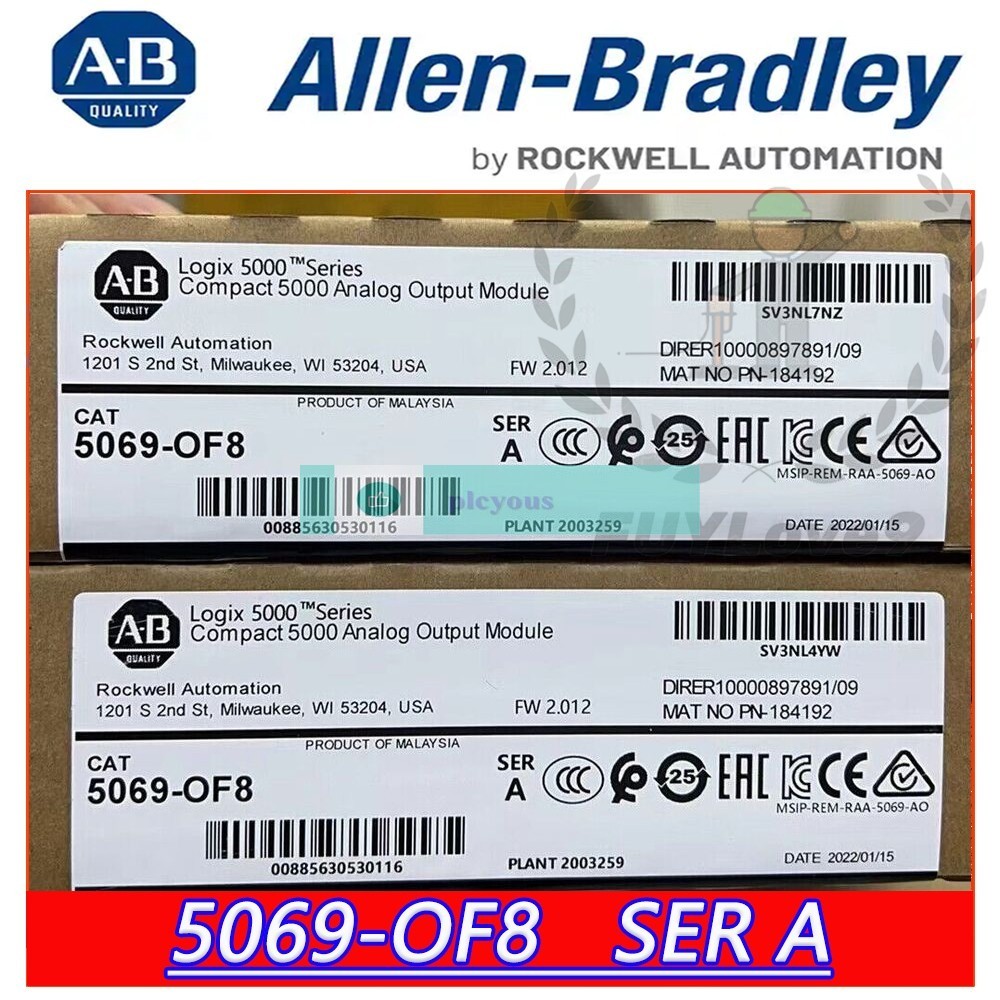 Brand New A~B 5069-OF8 Ser A high quality Free Shipping A~B