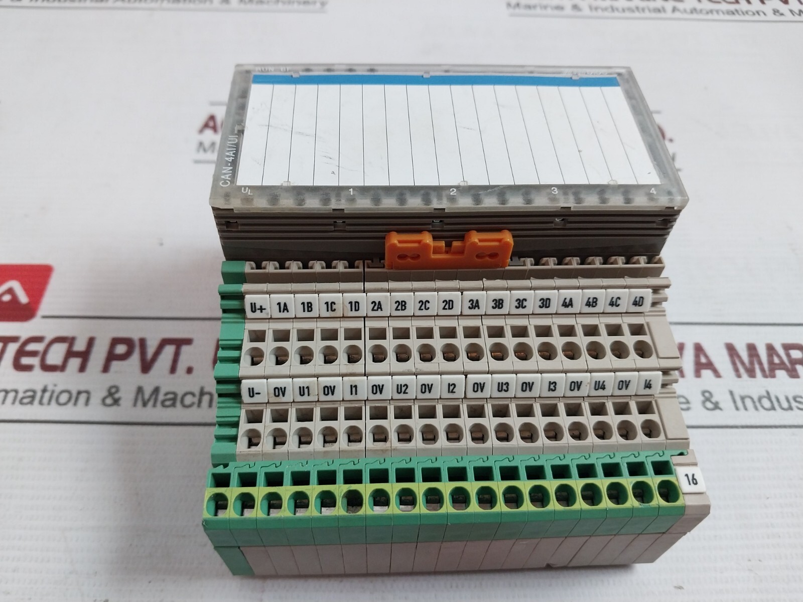 MICRO INNOVATION CAN-4AI/UI Analog Input Module 85 51 224194 081007